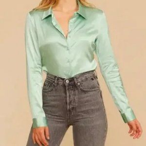 Rouje Gwen Satin Shirt XS